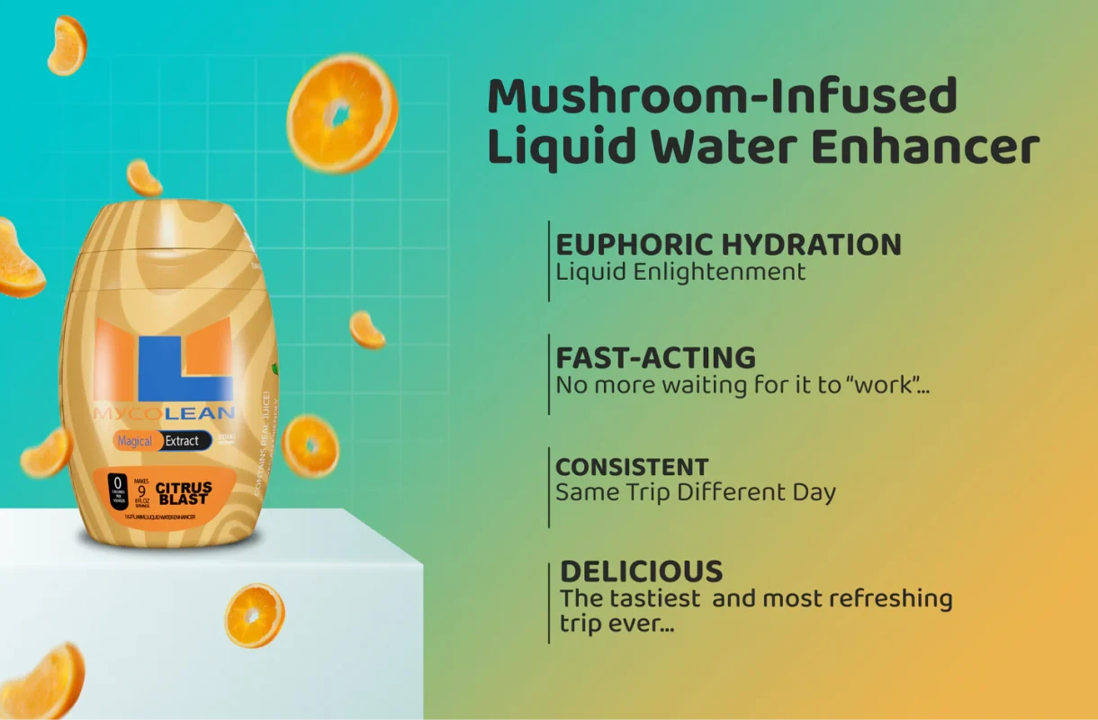 Mycolean Mushroom Infused Water Enhancer